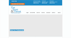 Desktop Screenshot of entmedicalsurgical.com